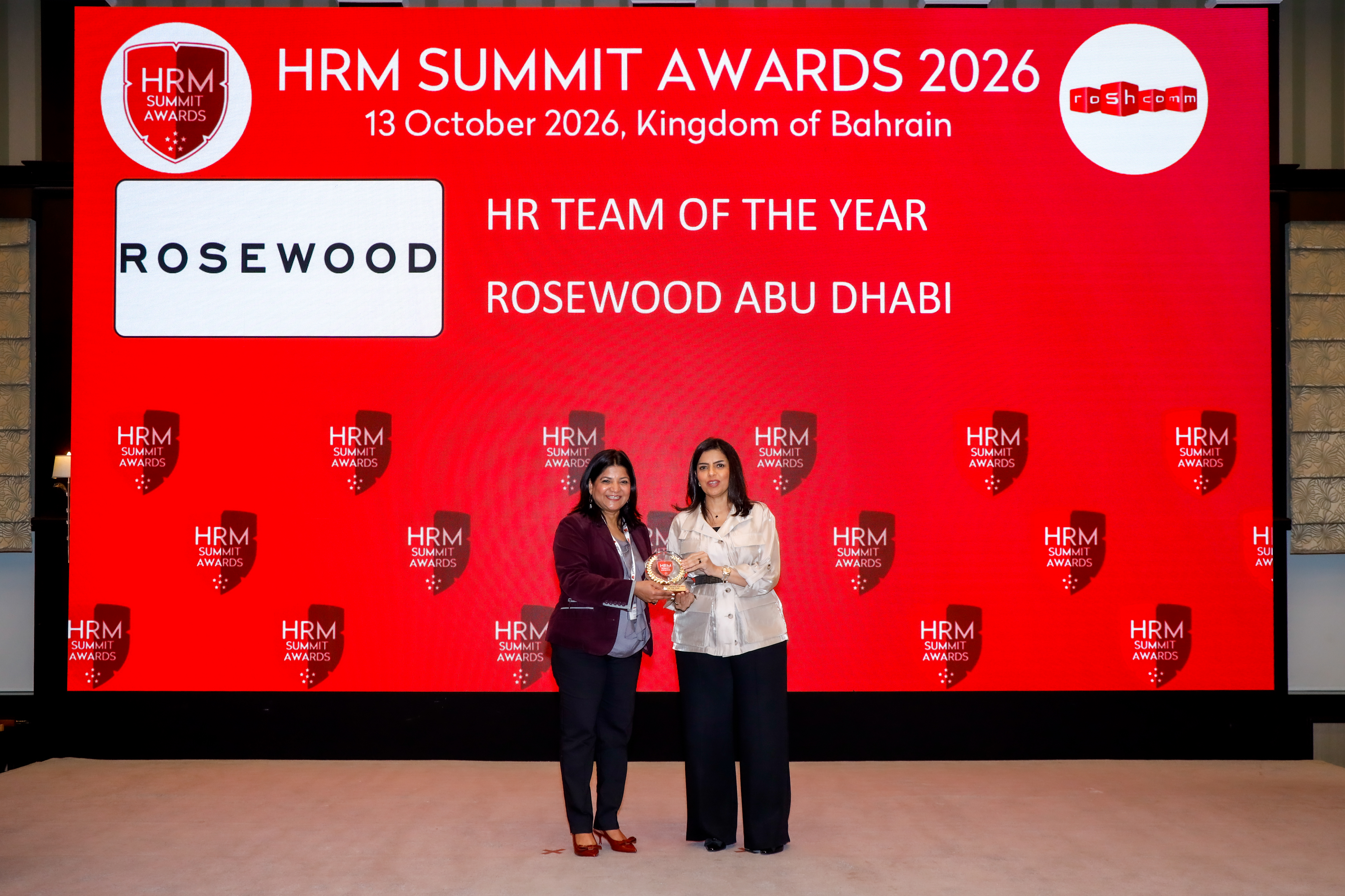 Rosewood Abu Dhabi — HR Team of the Year